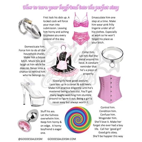 sissy girl|Sissy Training: A Complete Beginner’s Guide .